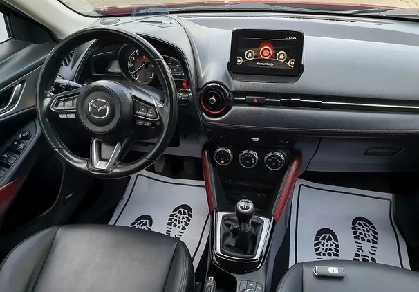 Mazda CX-3 cena 64500 przebieg: 121500, rok produkcji 2018 z Bydgoszcz małe 22